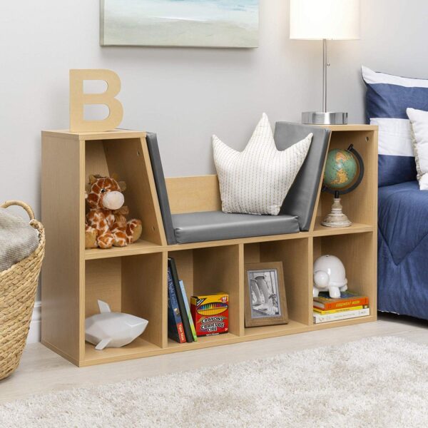 Multi-Purpose 6-Cubby Kids Bedroom Storage