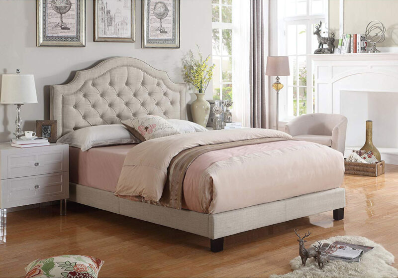 Rosevera Angelo Tufted Upholstered Panel/Platform Bed